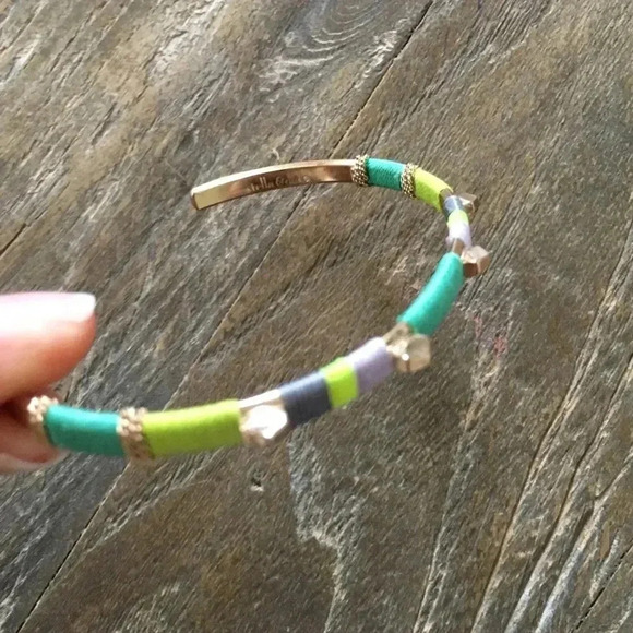 Stella & Dot yarn stud gold bangle - Picture 3 of 4